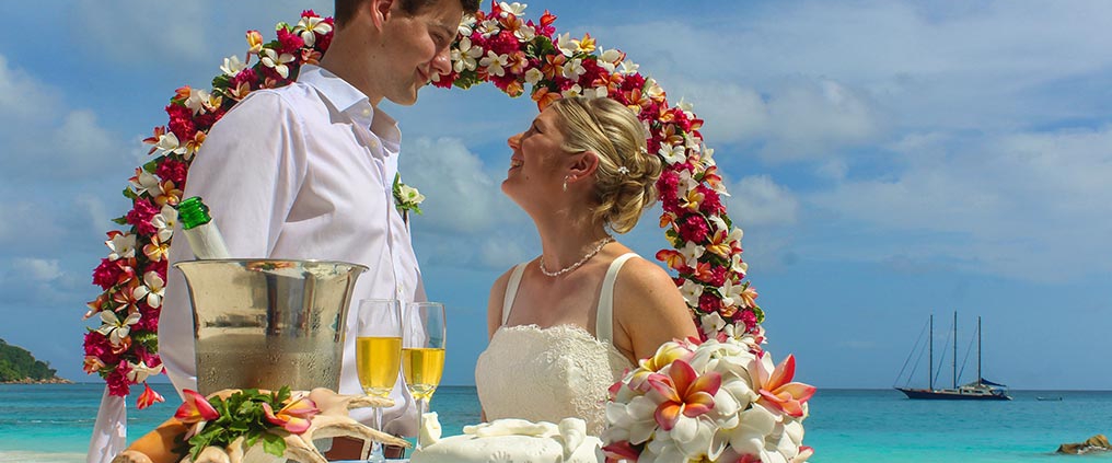 deluxe wedding Anse Lazio